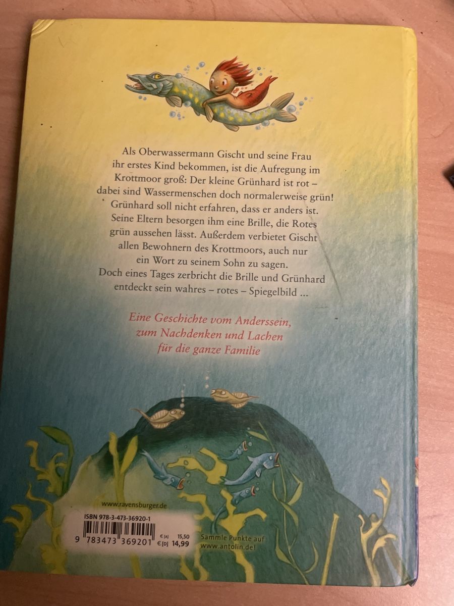 Libri: Gudrun Pausewang: Der rote Wassermann - Kinderbuch top! – Usato da Obergerlafingen venduto da cabo4 1