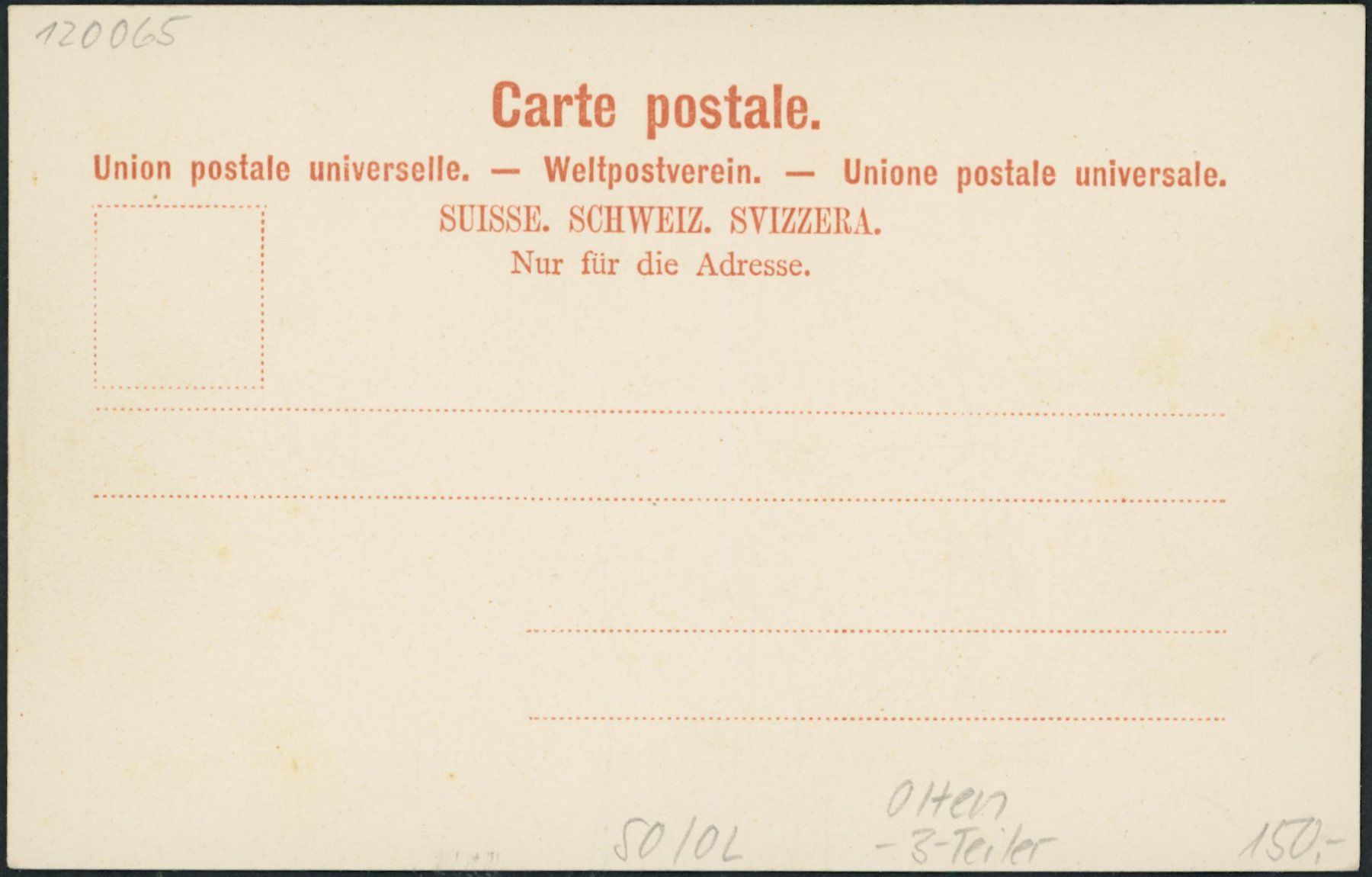 Cartoline postali: SO Olten – Nuovo (secondo la descrizione) da Schindellegi venduto da leecollect 1
