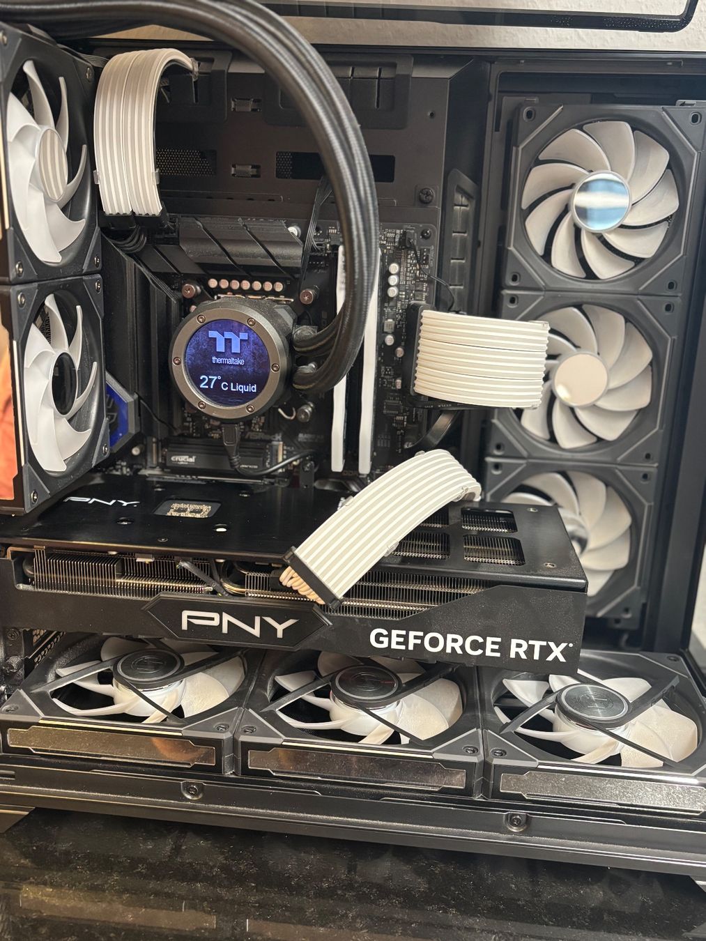 Gaming PC, i7 114700KF, 32GB DDR5 7200MHz, RTX4080, GEN5 SSD (Gebraucht ...