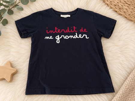 Interdit de me gronder T-shirt 104 cm