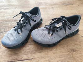 On Schuhe, Cloud X 4, Damen, Feather | Black, EU 38.5