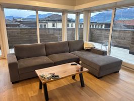 IKEA SÖRVALLEN Ecksofa grau