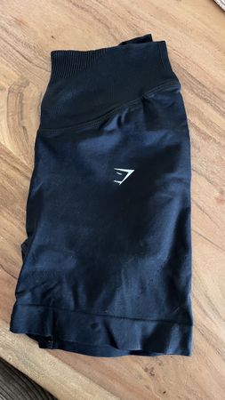 Gymshark Sweat Seamless Shorts Schwarz in S Neu