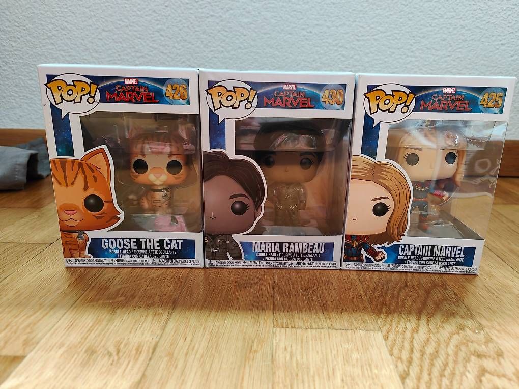Statuette: Funko POP Captain Marvel – Usato da Kirchberg BE venduto da naa_lxk5