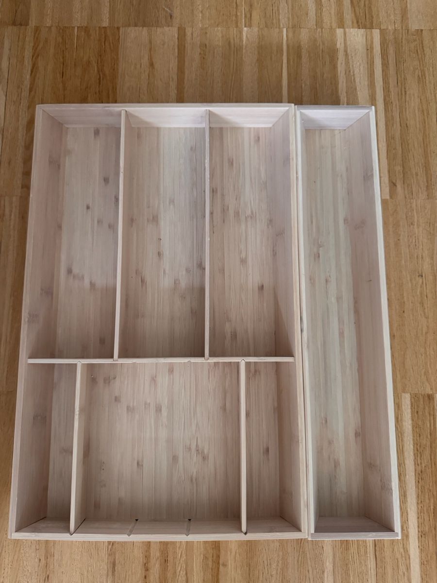 Ikea Cucine complete: Bambus Besteckeinsatz / Schubladen-Organizer – Nuovo (secondo la descrizione) da Zürich venduto da lea_zjk7