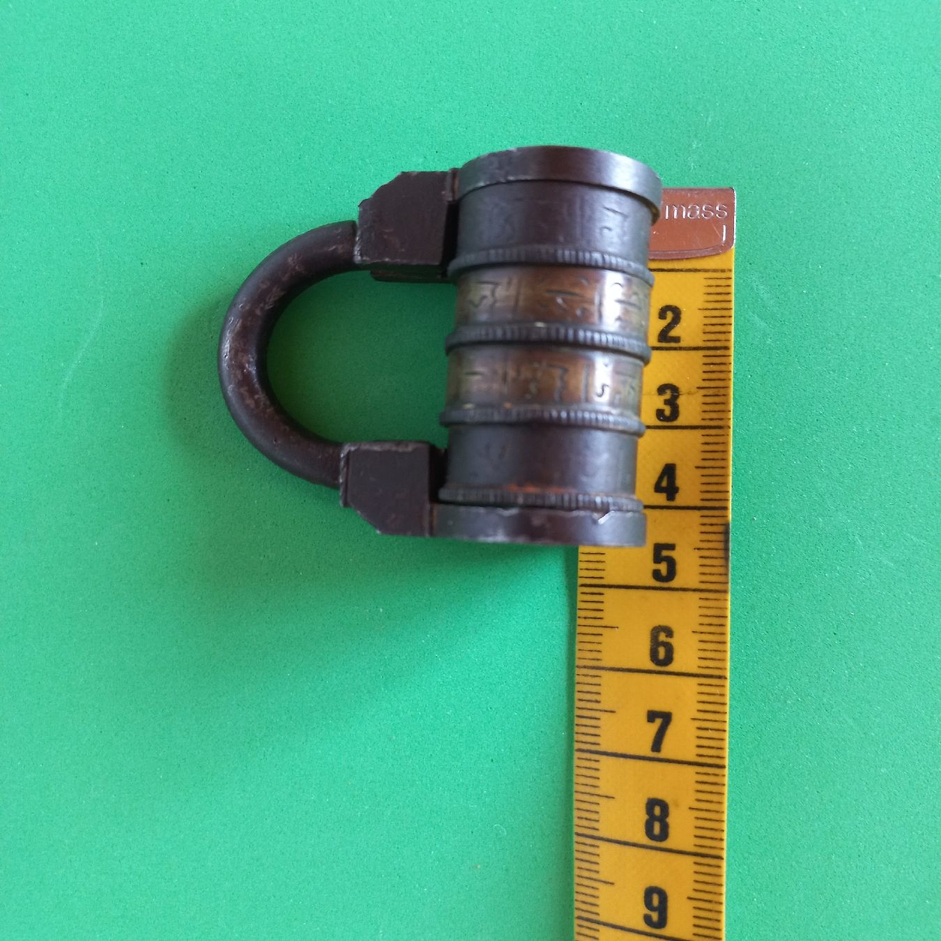 Lucchetti: Ancien cadenas à combinaison. – Usato da Dompierre FR venduto da fat_xth5 4