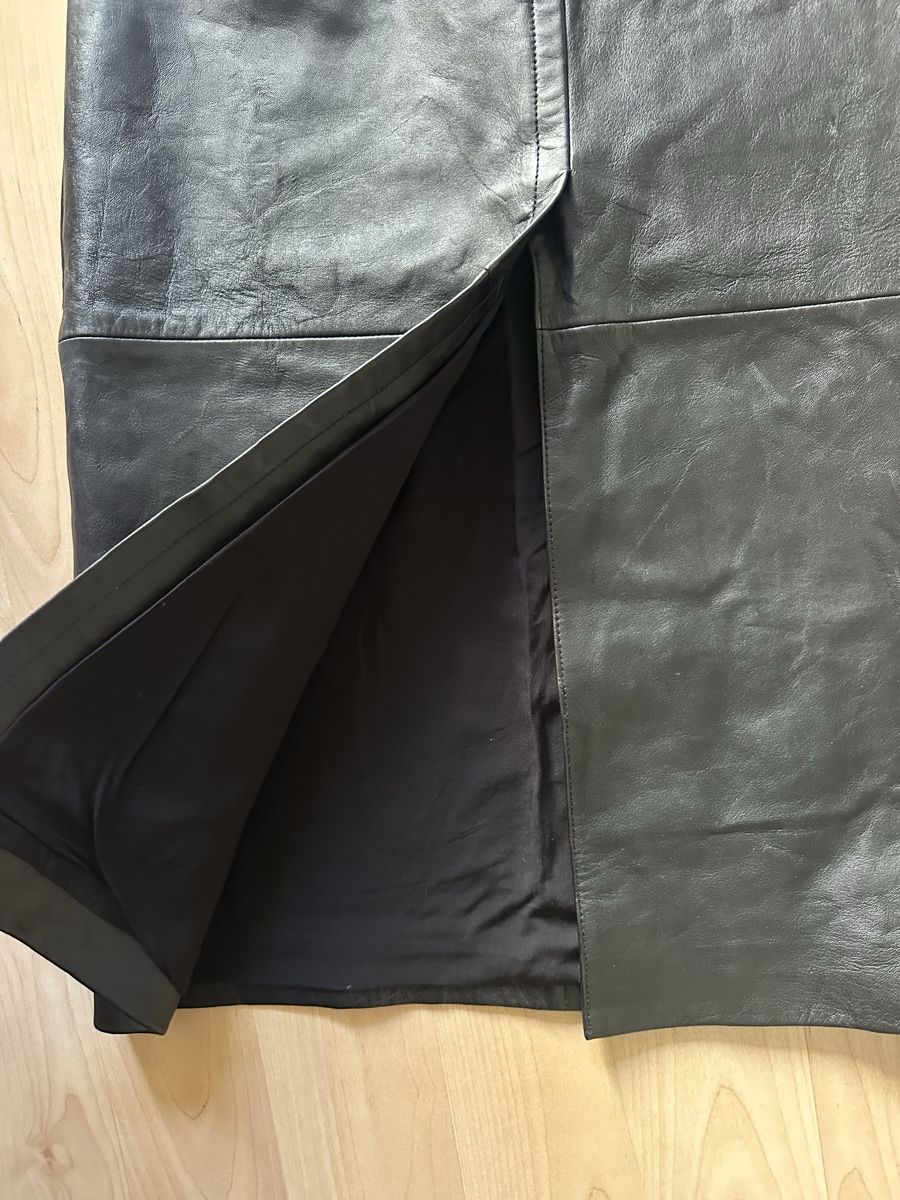 Sezane Röcke: Sézane Eloane Echtleder Rock schwarz – Neu und originalverpackt aus Zürich von TheaVMO 2