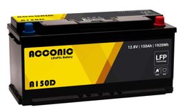 Accconic A150D LiFePO4 Batterie 12.8V 150Ah 1920Wh *NEU*
