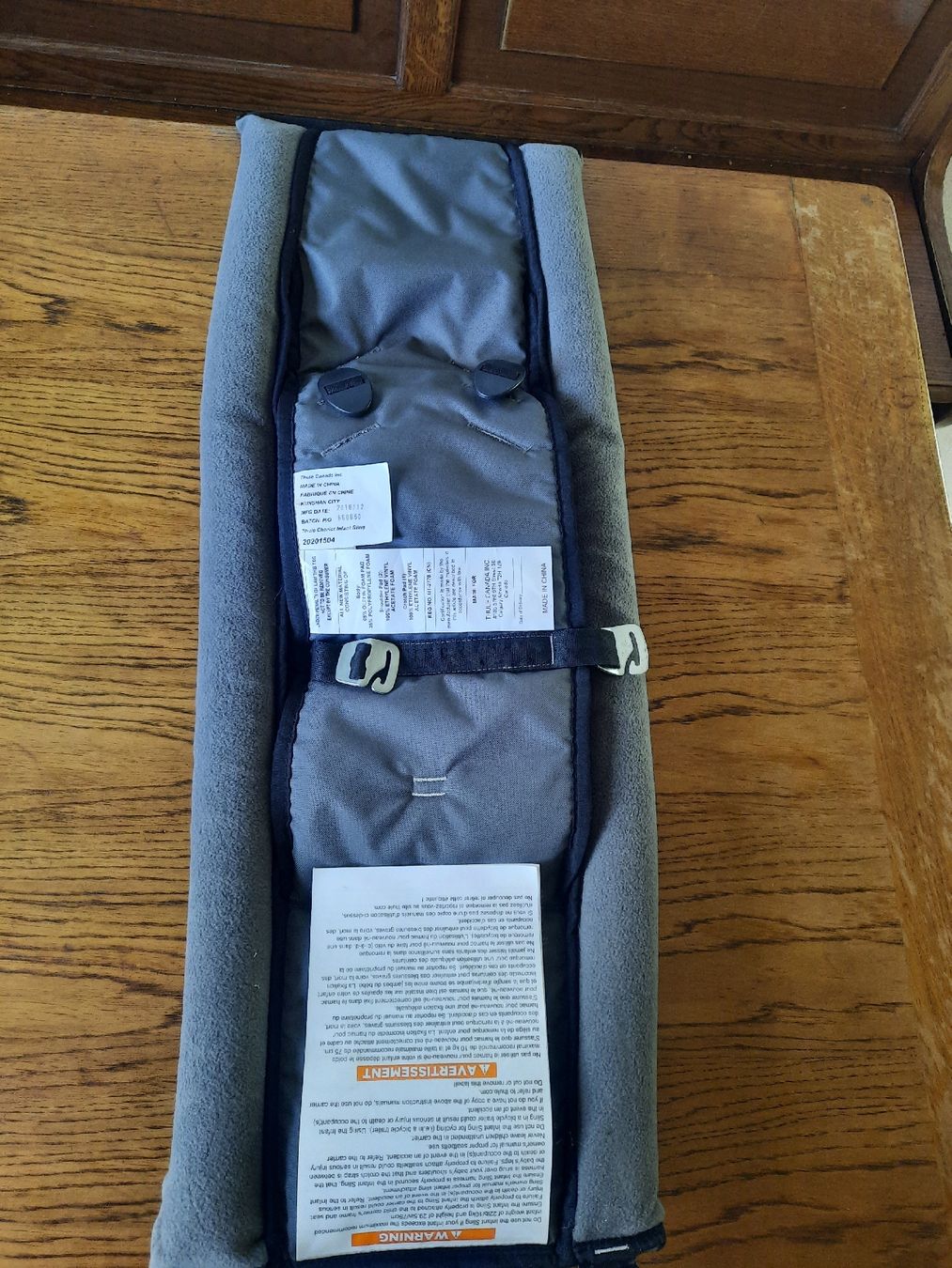 Thule Rimorchi: Thule Infant Sling (hamac pour nourrisson)  – Usato da Eschert venduto da nicolas1987 2