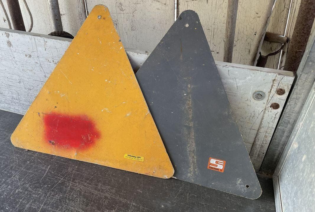Schilder: Signaltafeln Bauarbeiter – Gebraucht aus Pieterlen von baerenstark50 1