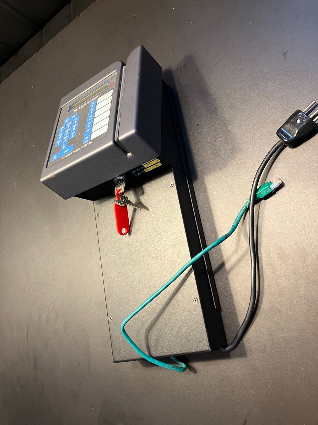 Sistema di controllo: Stempeluhr von Data Collection mit Schlüssel – Usato da Neunkirch venduto da autoscooter57 4