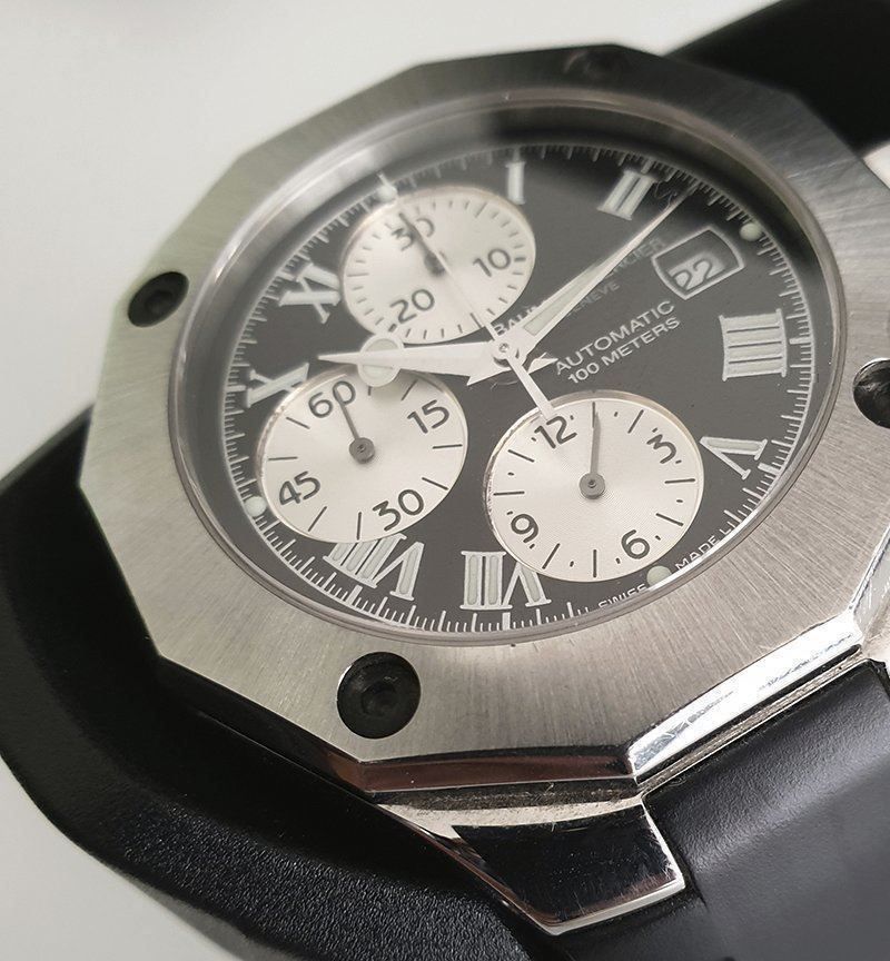 Baume & Mercier Orologi: BAUME & MERCIER RIVIERA XL CHRONOGRAPH AUTOMATIC 43mm – Usato da Ormalingen venduto da duftladen 3