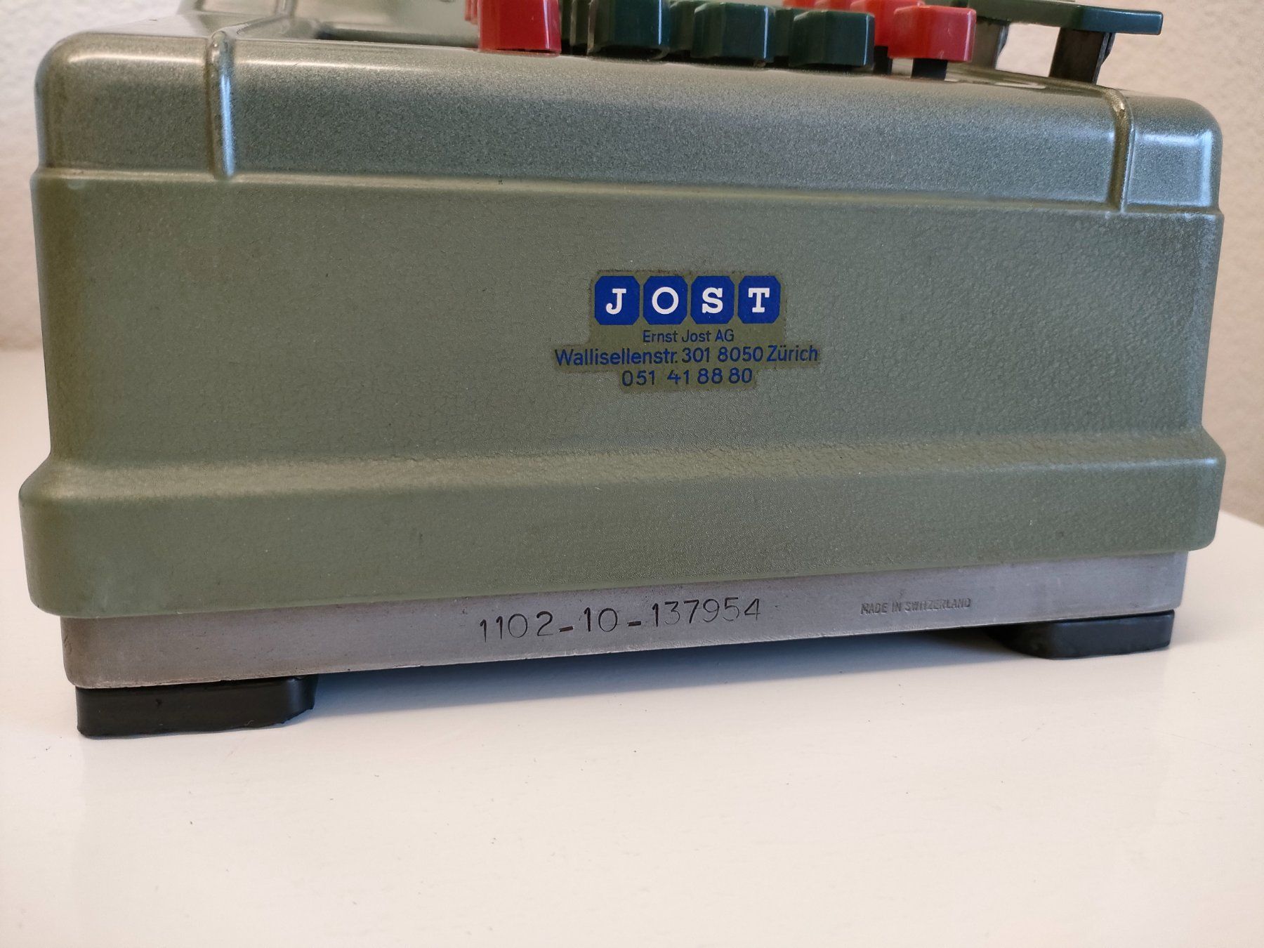 Taschenrechner: Vintage Precisa Rechenmaschine – Gebraucht aus Dietikon von Tucumano1981 1