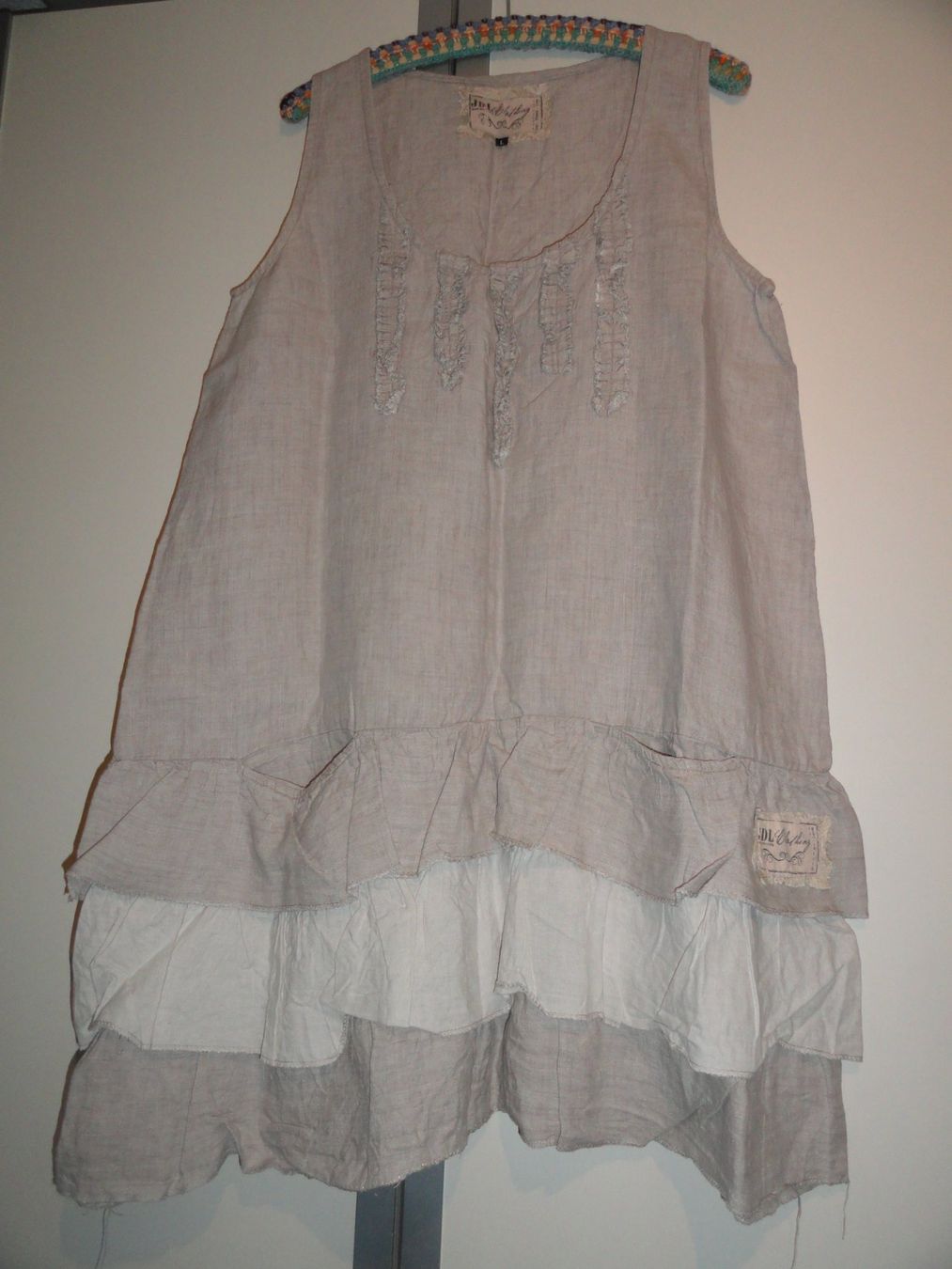 Vestiti: JDL 100% LEINEN KLEID GR. L *** – Usato da Uetendorf venduto da bibibop