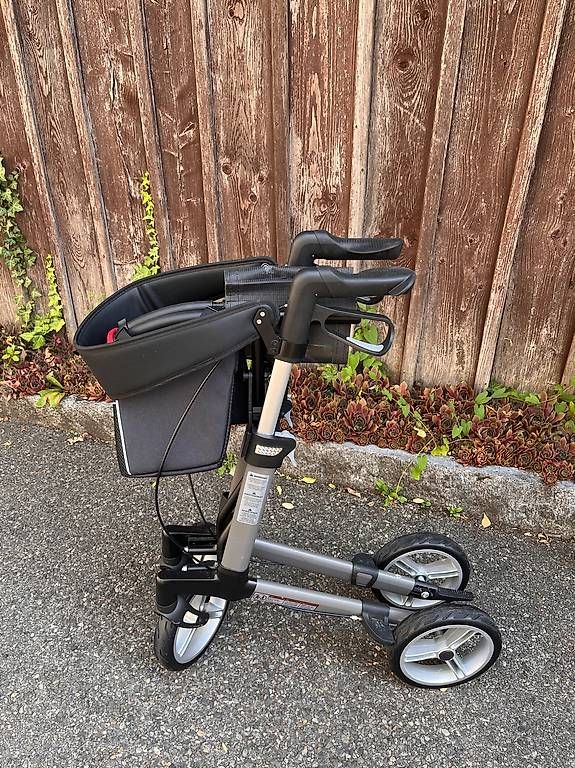 Ausili per la deambulazione: Rollator Alu Cross – Nuovo (secondo la descrizione) da Steckborn venduto da bluepapillon 2