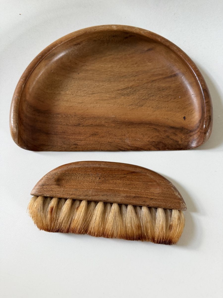 Altro in Apparecchi per la pulizia: Vintage Kehrschaufel Set Holz Dachshaar – Usato da Gossau SG venduto da sushifactory 1