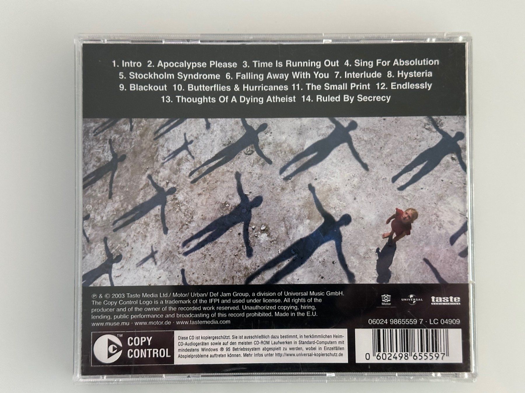 CDs: Muse - Absolution CD Album – Gebraucht aus Geuensee von dmi_hdp9 1
