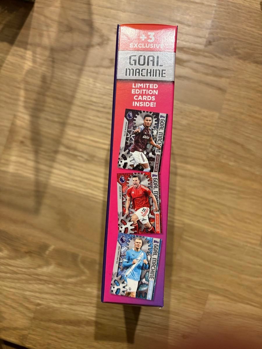Topps Carte collezionabili: Topps 2026 Premier League, Mega Tin #1, Playercards – Nuovo e nell'imballaggio originale da Bassersdorf venduto da Cincinnati 1