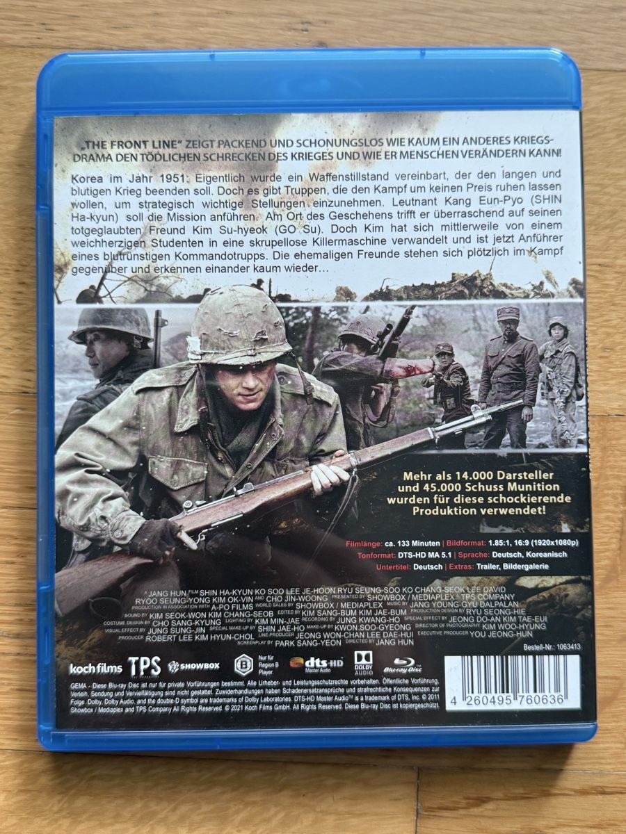 Tous les DVDs: The Front Line - Blu-ray – D'occasion à Kölliken par nerdorado 1