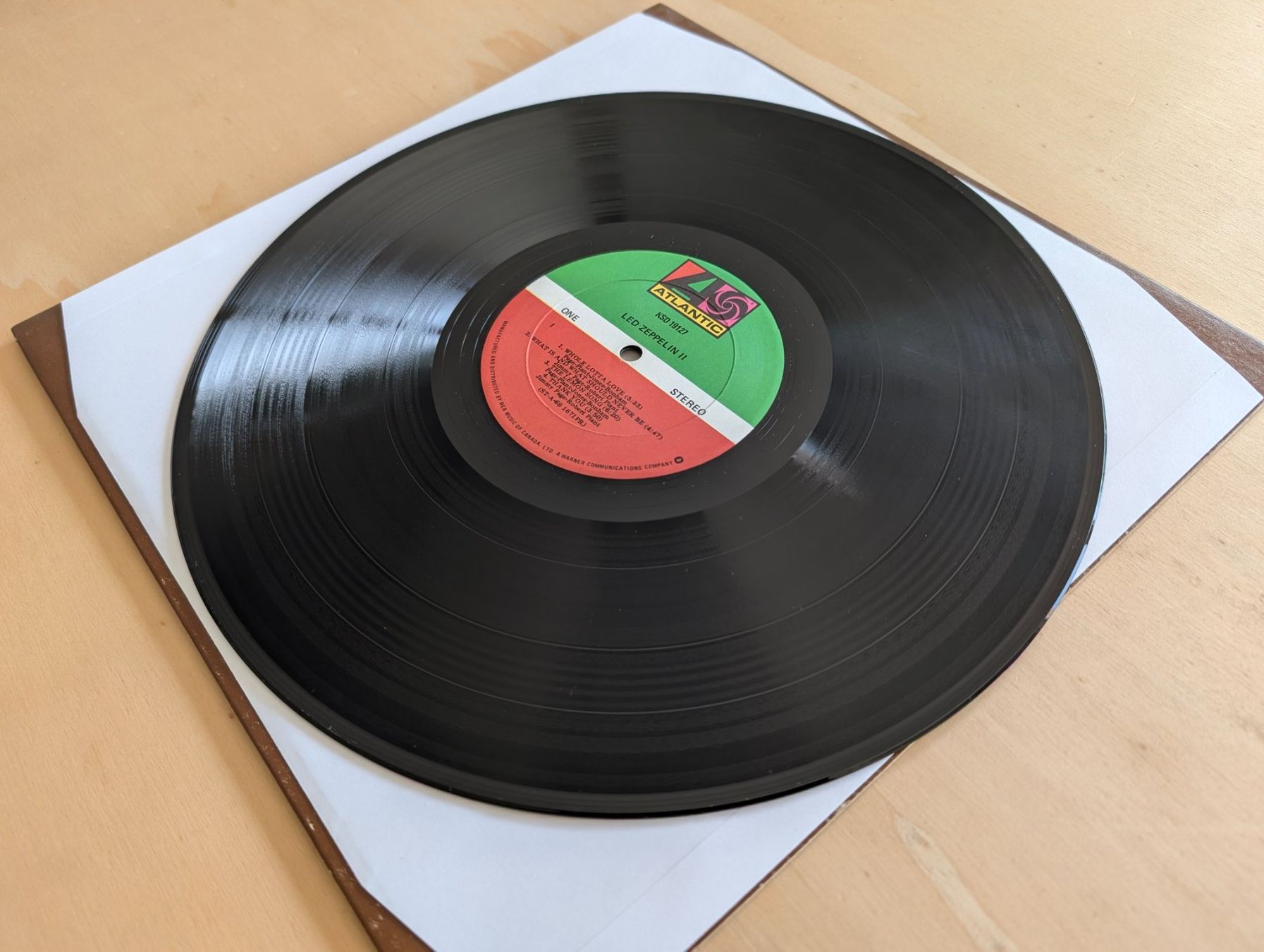 Dischi in vinile: Led Zeppelin – Led Zeppelin II  CA – Usato da Ebikon venduto da kisuM 5