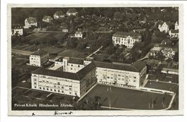 Zürich - Hirslanden - Privat-Klinik  Flugaufnahme Alpar 1936