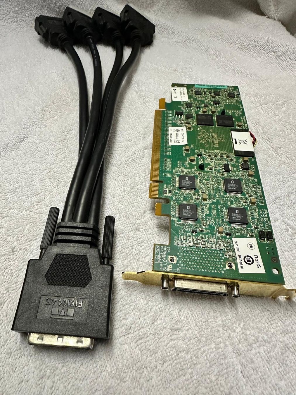 Matrox Schede grafiche: Matrox QID-E128 LAF 128MG PCI Express Graphics – Usato da Thörishaus venduto da zimtfein 3