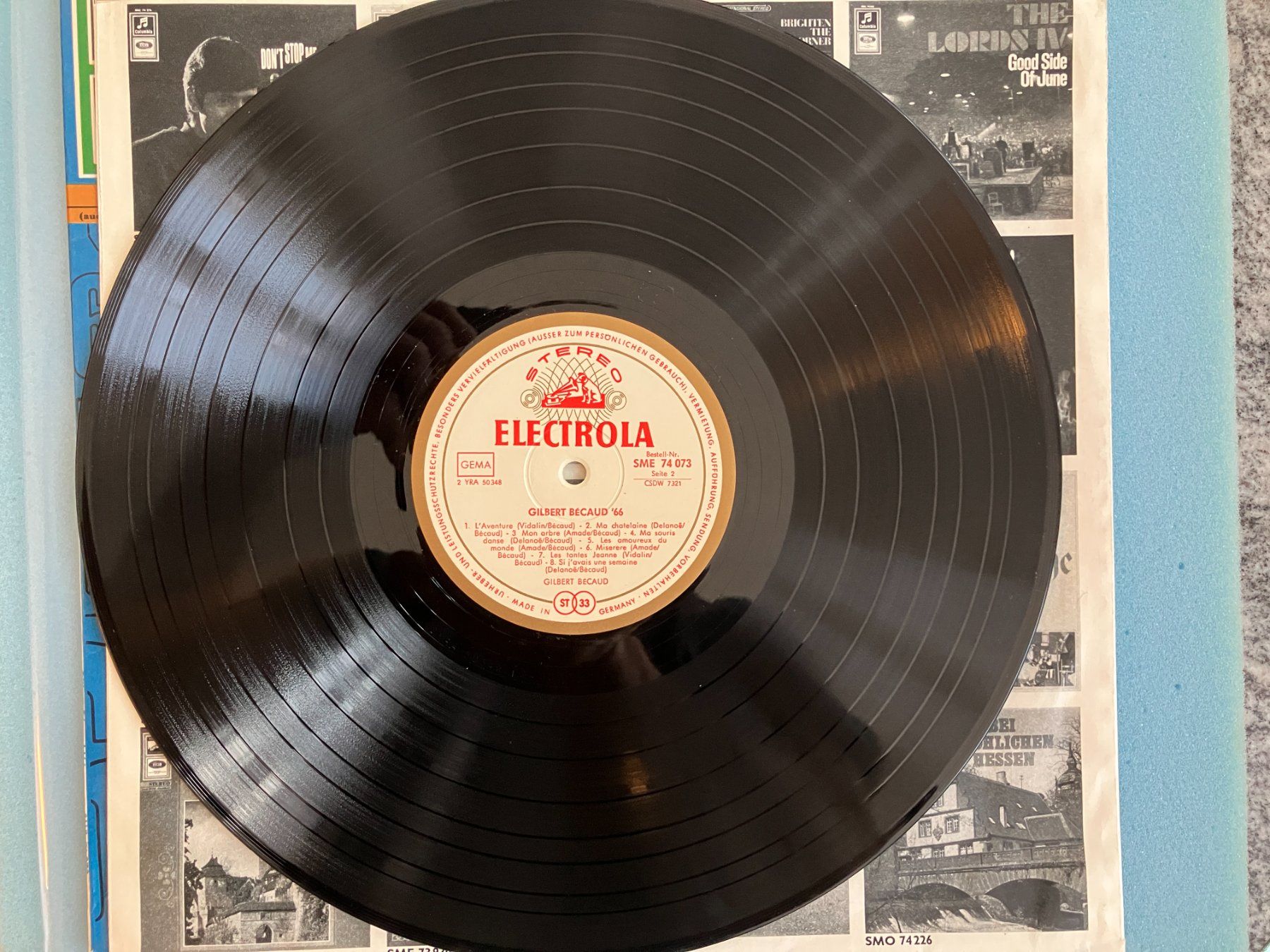 Dischi in vinile: Gilbert Bécaud – Usato da Aarwangen venduto da Jukebox3 8
