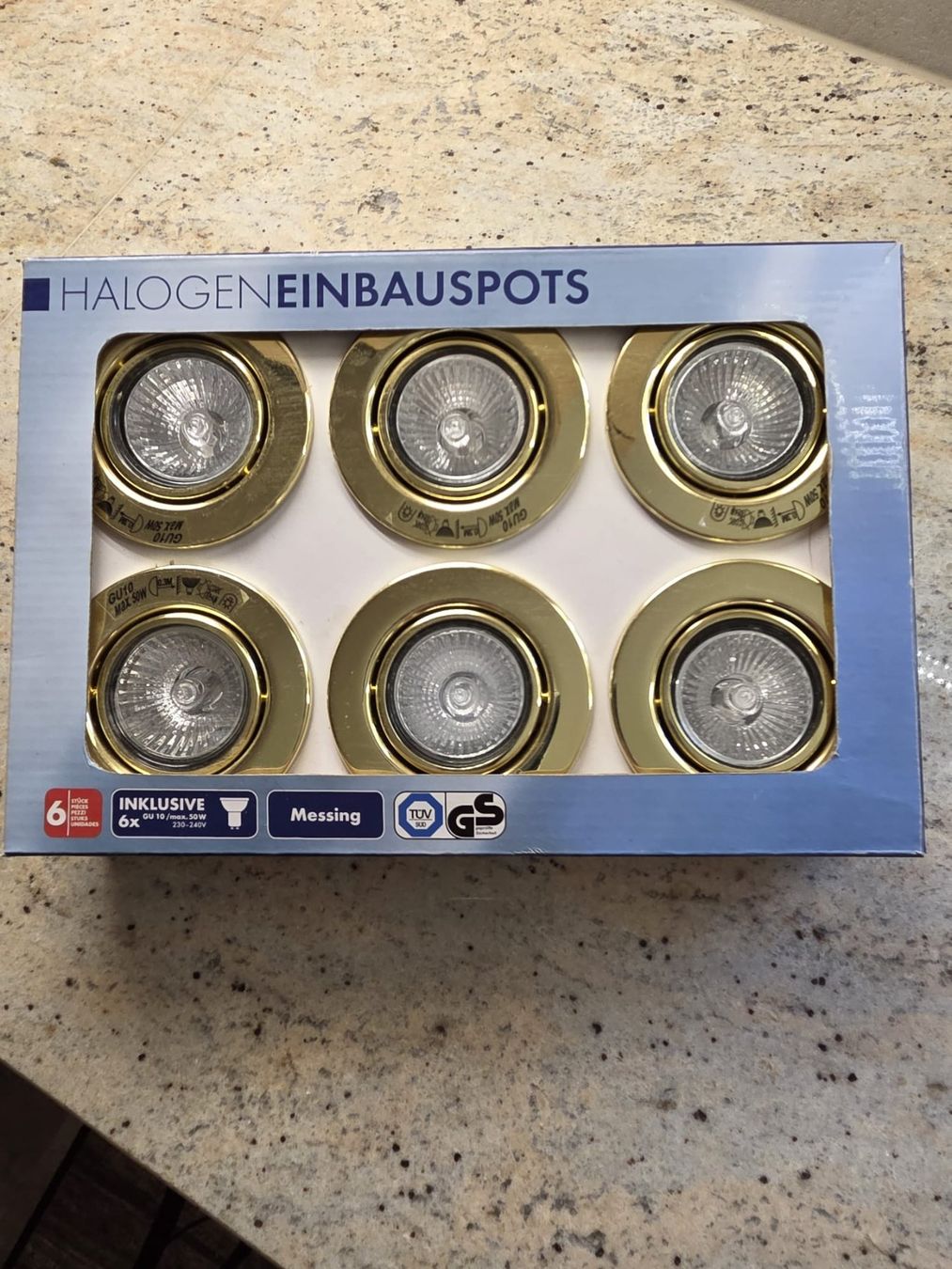 Lustres & lampes de plafonds: Halogen Einbauspots – Neuf avec emballage d'origine à Dachsen par bea_jvs2 1