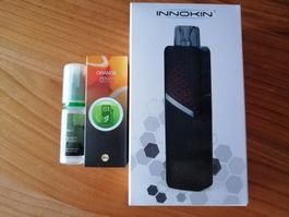 Innoskin Sceptre schwarz inkl. Liquid Station Mind + Orange