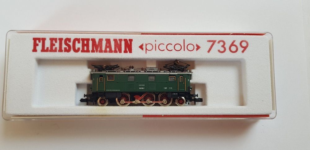 Locomotive électrique DB BR132-101-7 - Fleischmann N 7369 - Échelle N - Analogique - Années 90