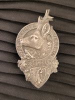 Seltenes Abzeichen Jagdverein Basel-Land 925 Silber