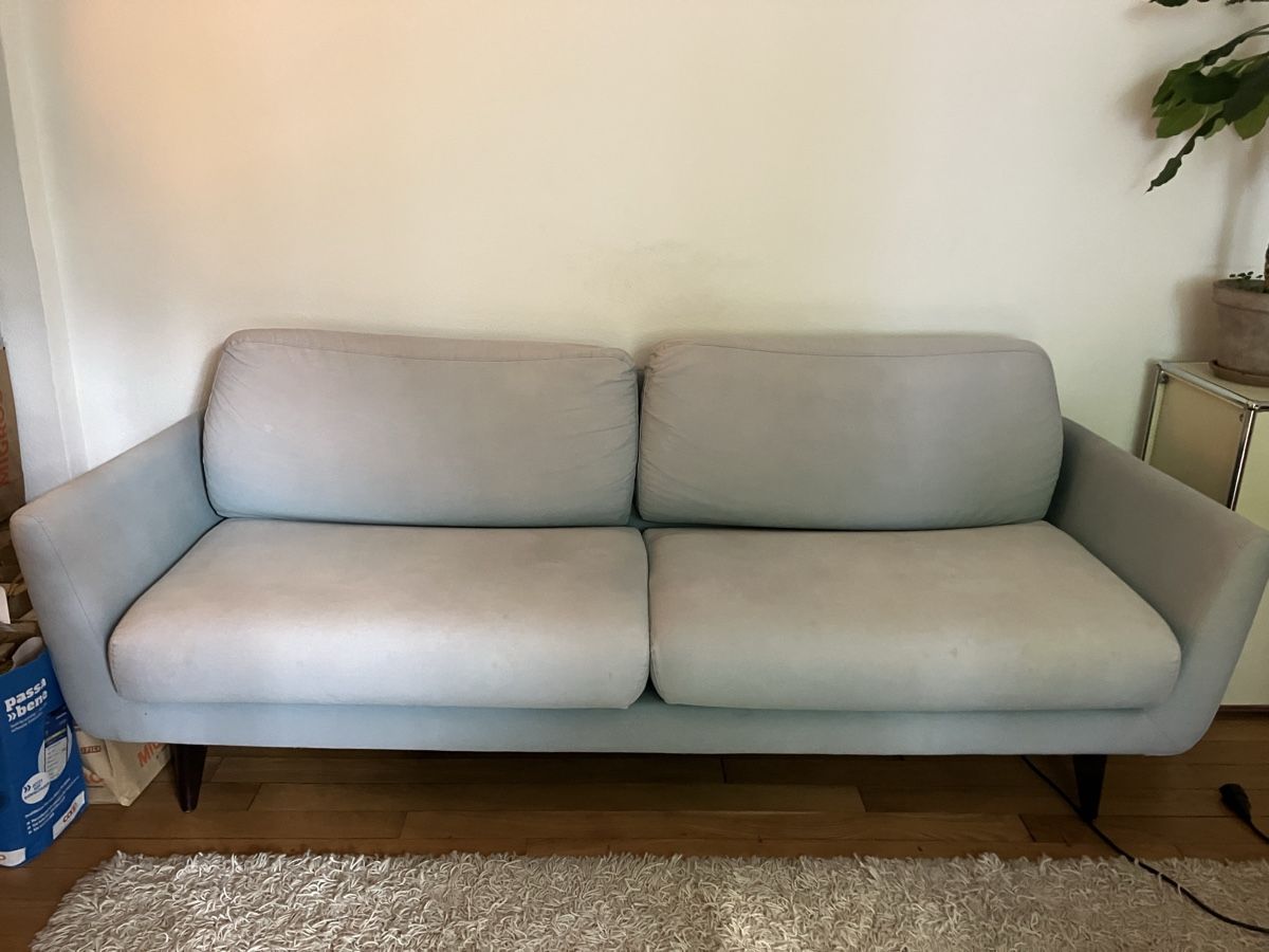 Sofas: Hellblaues Sofa – D'occasion à Zürich par vanisza 1