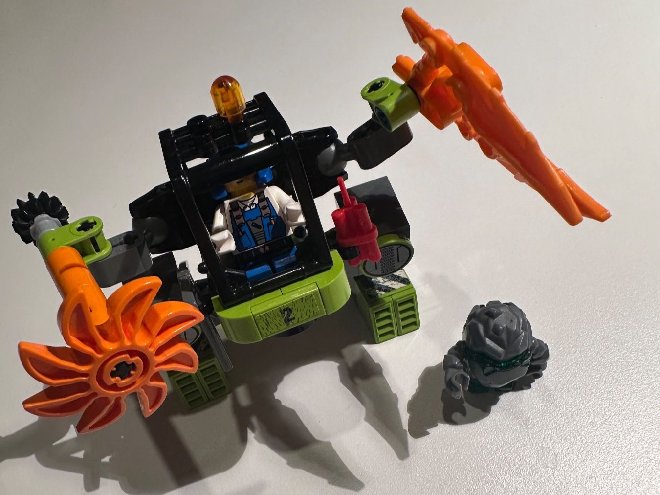 Lego Giocattoli: Lego 8957 Power Miners Human Robot – Usato da Therwil venduto da Meier11