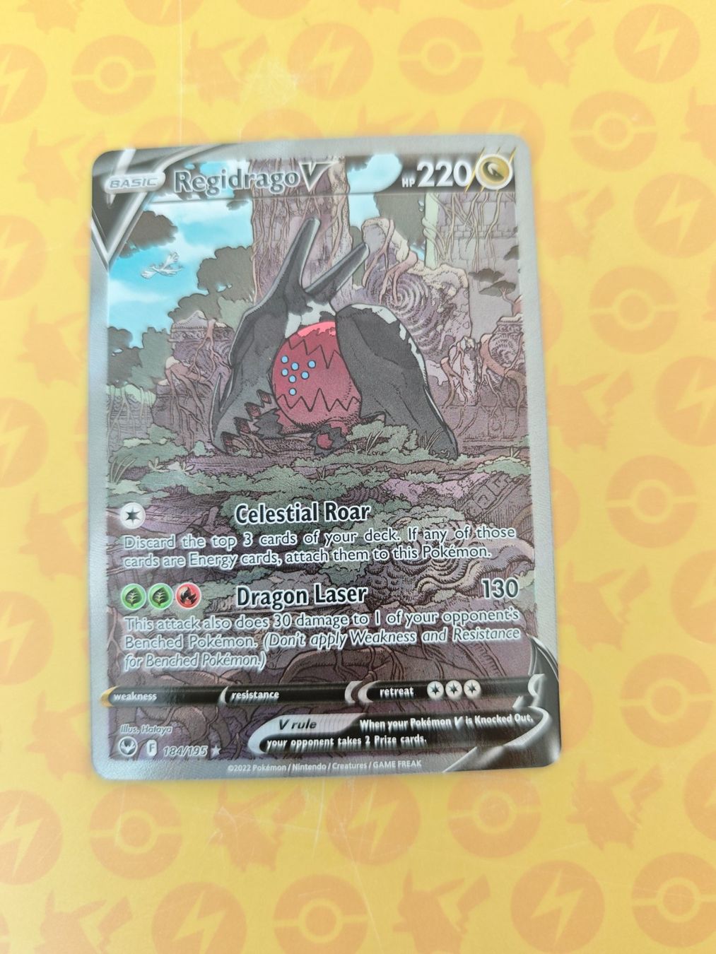 Pokémon Carte collezionabili: Regidrago V 184 Pokemon Silver Tempest – Usato da Oberrohrdorf venduto da Benjamin_Lieber