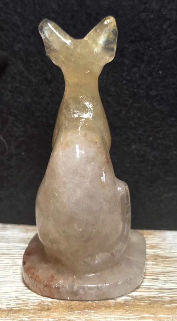 Mineralien & Heilsteine: Quarz Sphinx Katze 127g – Neu und originalverpackt aus Matzingen von Shay_Crystalz 2
