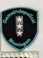 1 Polizei Abzeichen Gemeindepolizei Binningen/BL