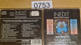 CD Inedit Maison des Cultures du Monde - Weltmusik Rarität