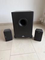 Magnat Subwoofer mit 2 Satelliten Lautsprechern guter Zustan
