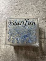 Glasschliffperle Pearlfun - Farbe Blau / 4 mm (neu)