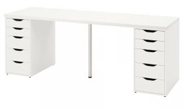 Ikea Tischplatte mit Beinen