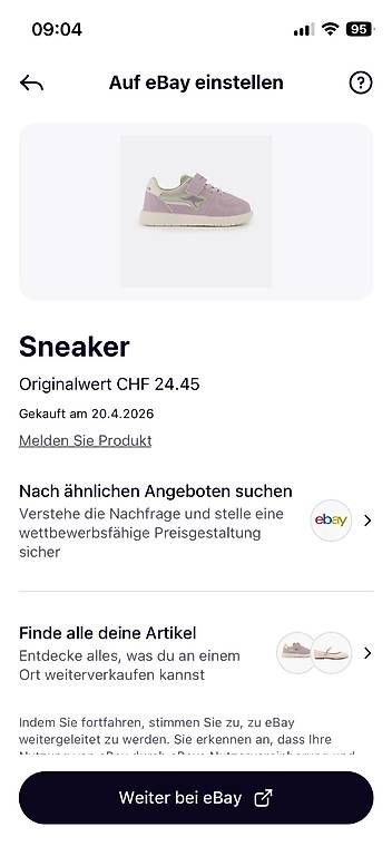 Scarpe per ragazzi: Schuhe KangaRoos – Usato da Riehen venduto da Muesimues 4