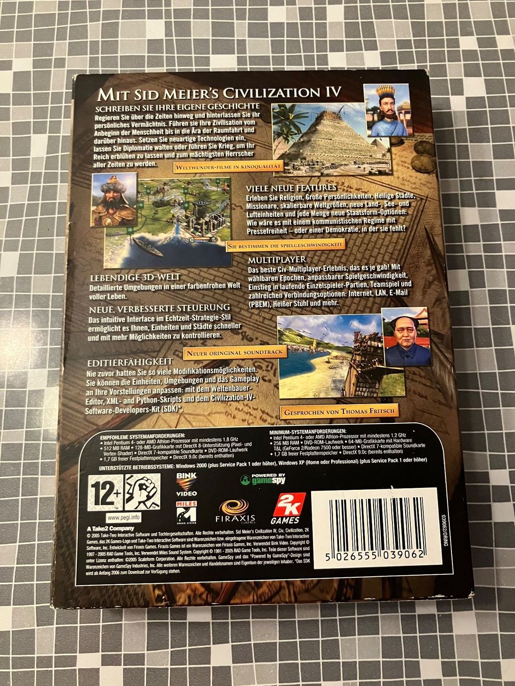 Giochi: Sid Meier's Civilization 4 (PC, 2005, deutsch) – Usato da Winkel venduto da Asdas87 1