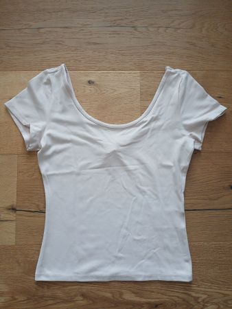 Maglietta H&M manica corta scollo rotondo colore rosa