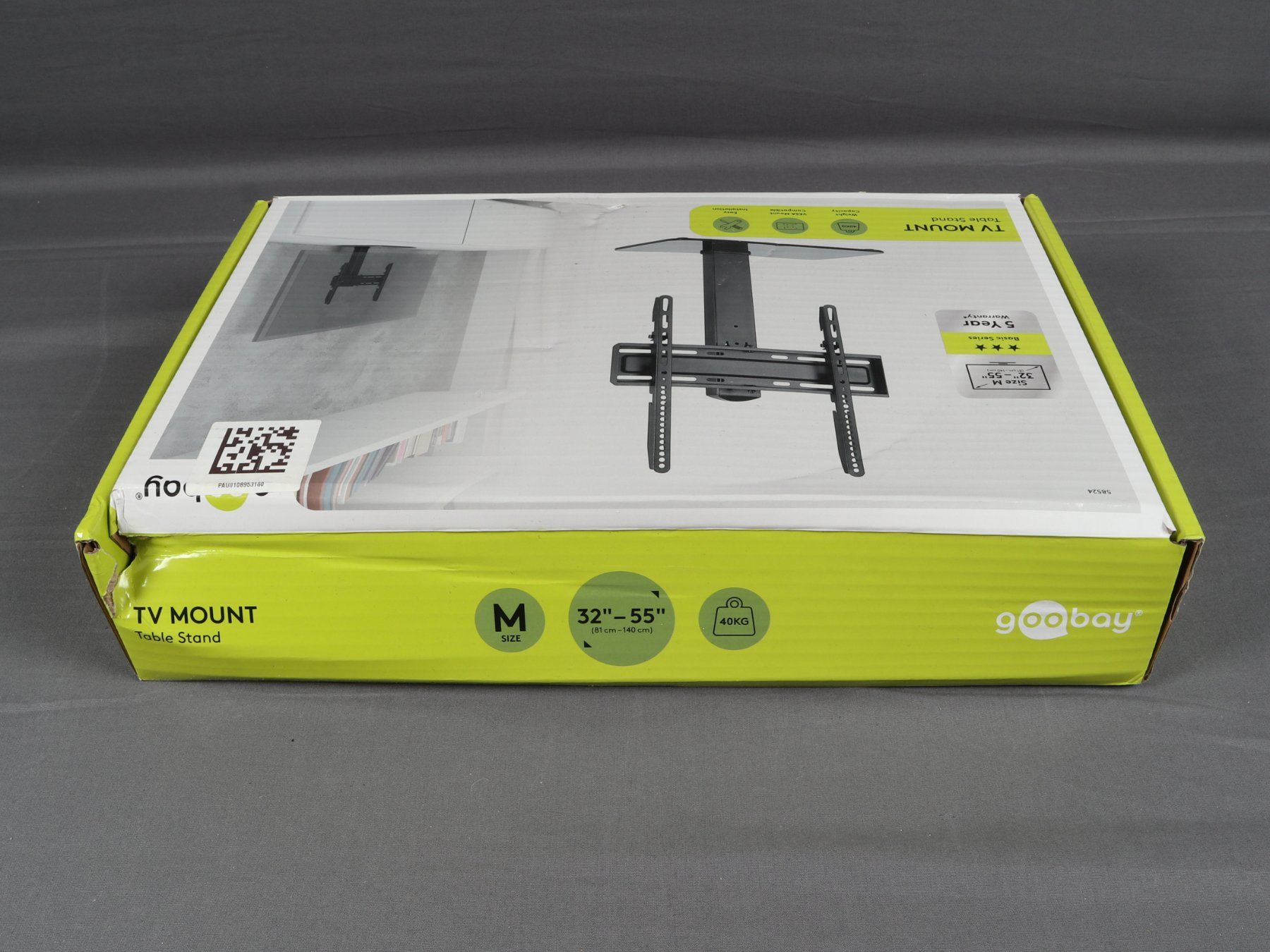Fixations: GOOBAY TV MOUNT TABLE STAND 32-55 ZOLL M – Neuf (Voir description) à Steinen par Restwert_Steinen 5