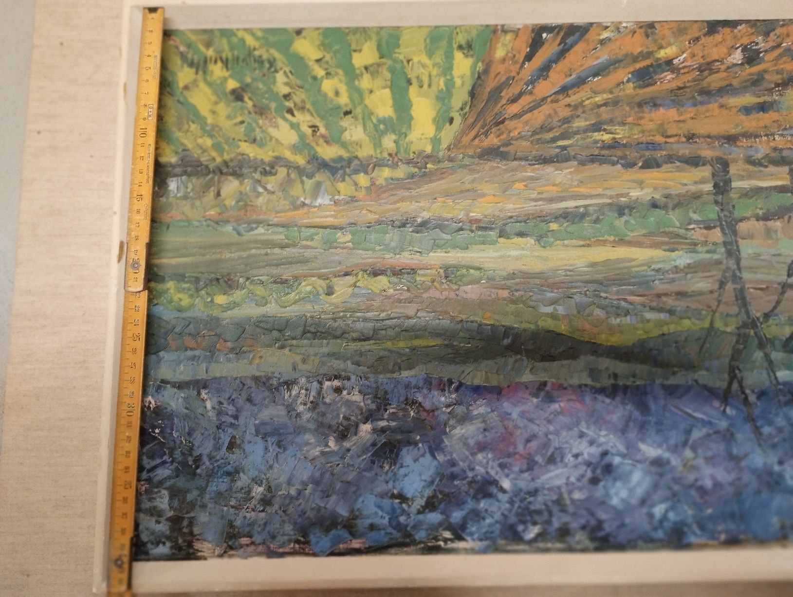 Dipinti: Roger Kathy, Gemälde Landschaft mit Bäumen, Sommerlandschaft – Nuovo (secondo la descrizione) da Zürich venduto da danihell 3
