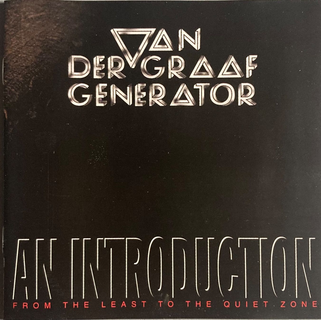CD: VAN DER GRAAF GENERATOR - AN INTRODUCTION (FROM THE LEAST TO – Usato da Poliez-Pittet venduto da Newtown-Records