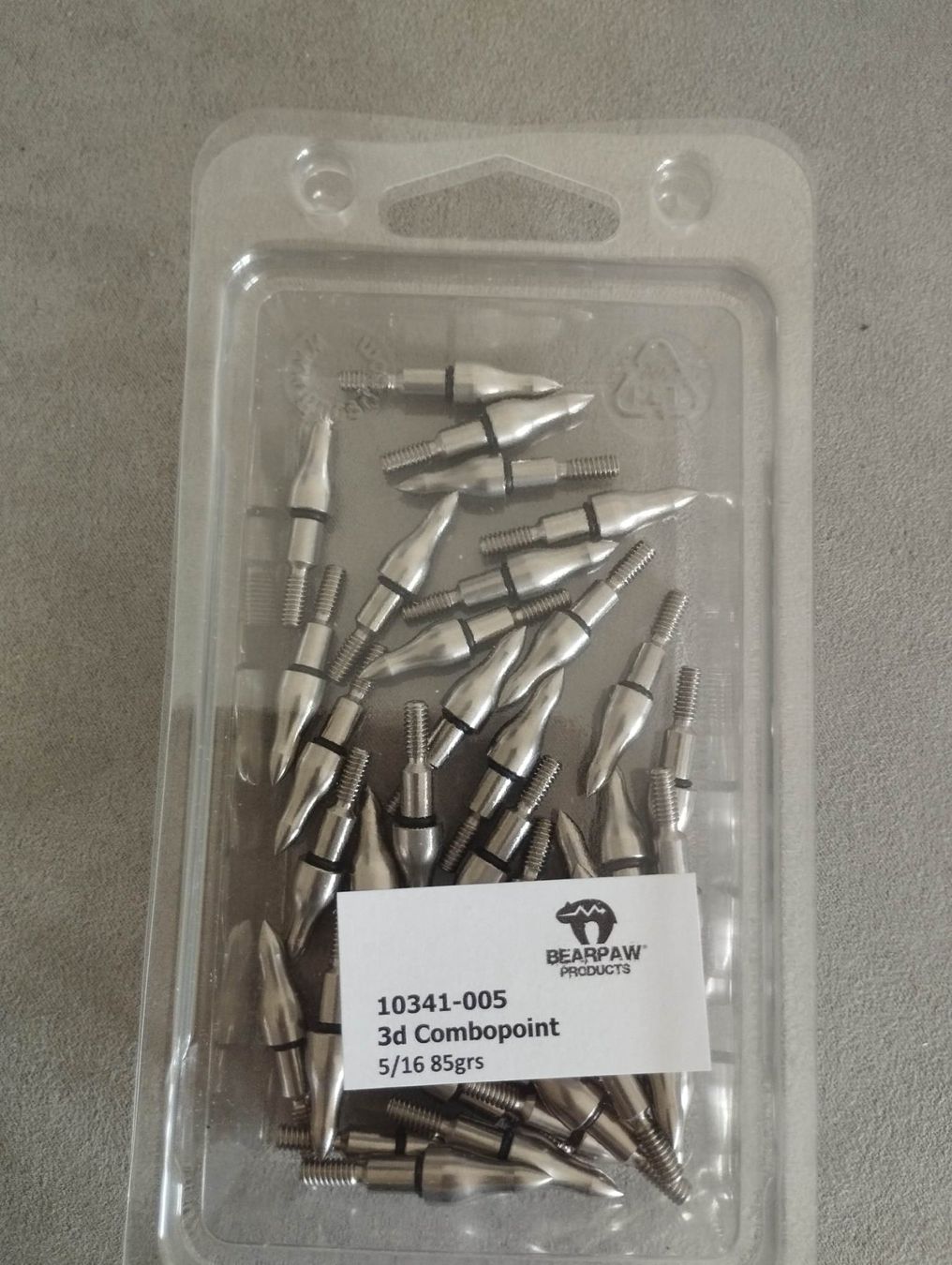 Tiro con l'arco: 3D Combo Spitze Edelstahl 65 - 125 grain – Nuovo e nell'imballaggio originale da Murg venduto da mar_bkc8 1