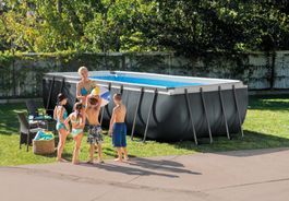 INTEX 549x274x132mit Sandfilter & Salzwassergenerator 2023!