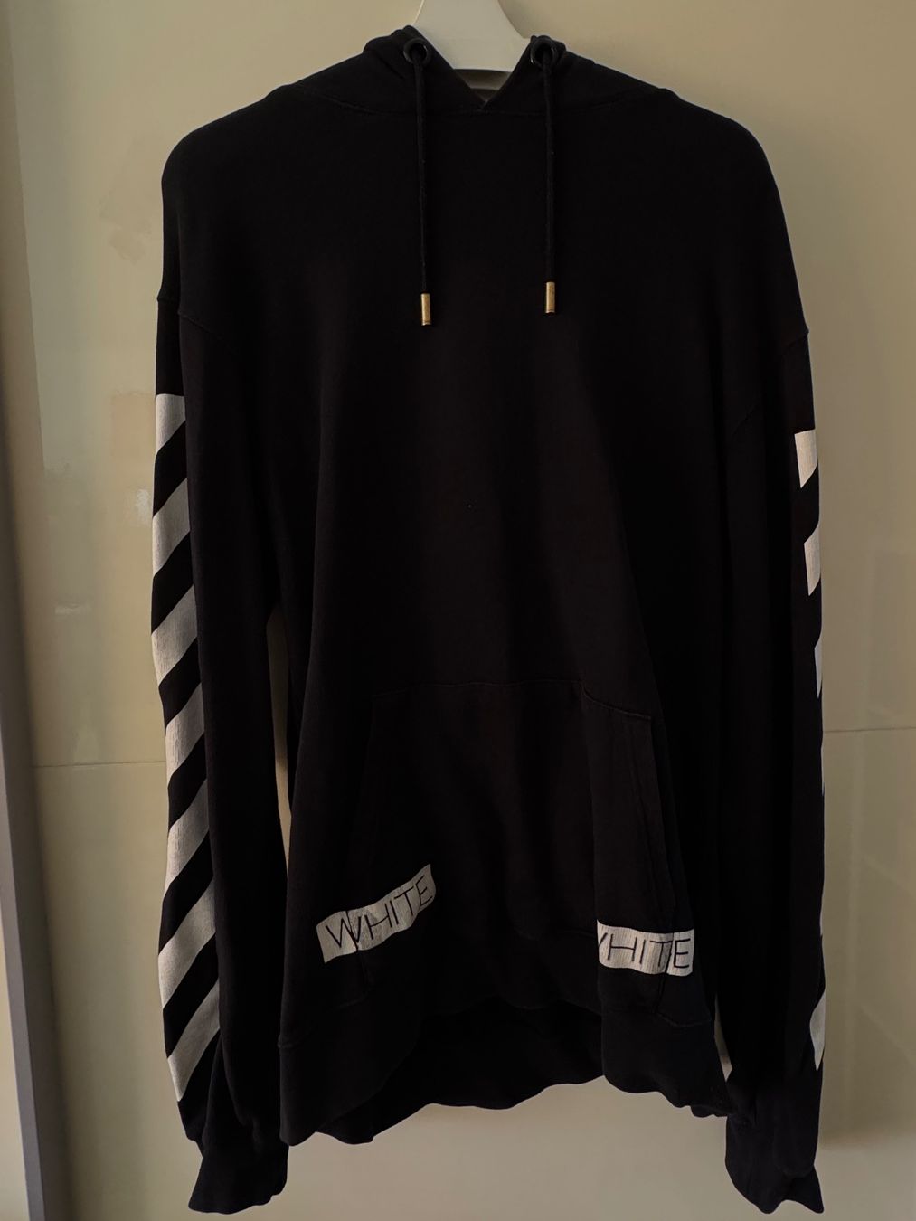 Off-White Maglioni & Felpe: Off White Blue Collar Hoodie 2015 – Usato da Nürensdorf venduto da gla_5tjl