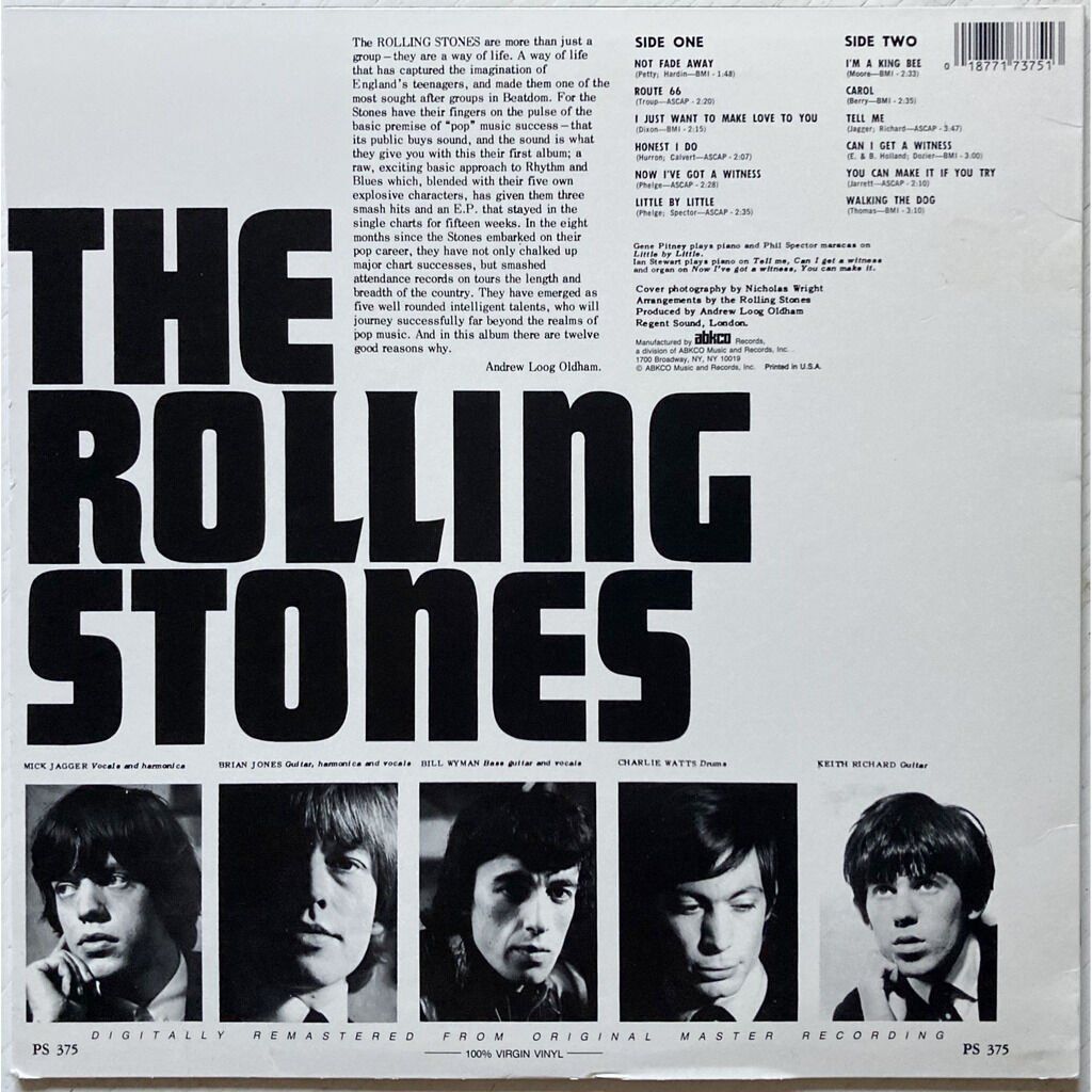 Schallplatten: ROLLING STONES - THE ROLLING STONES – Gebraucht aus Bottens von hotter-than-hell 1